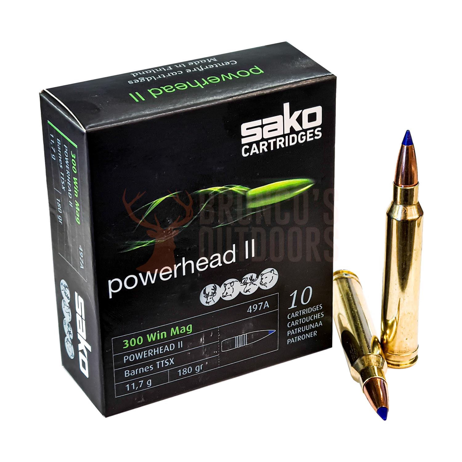 .300 WIN MAG SAKO 497A POWERHEAD II 11,7 | Schotter Küti Kaubad