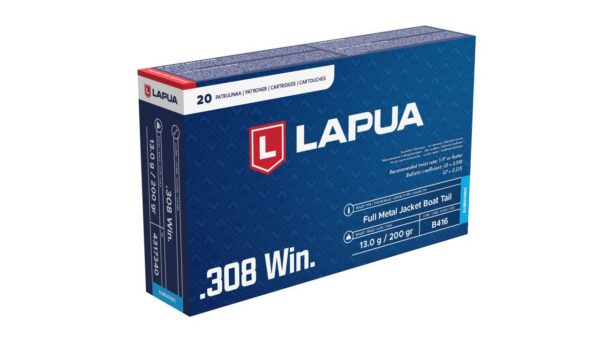 .308 WIN LAPUA B416 SUBSONIC 13g
