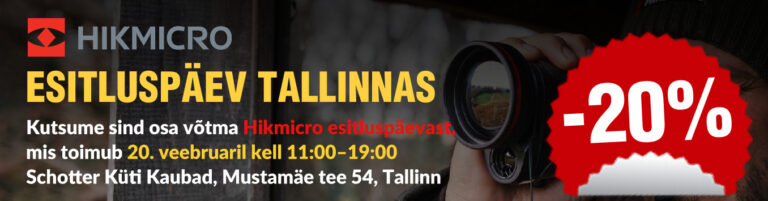 Read more about the article Hikmicro toodete esitluspäev Tallinnas – hinnad all kuni -20%!