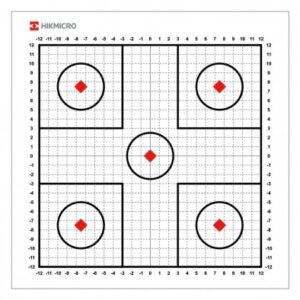 HIKMICRO Zeroing Target MÄRKLEHED 10 tk